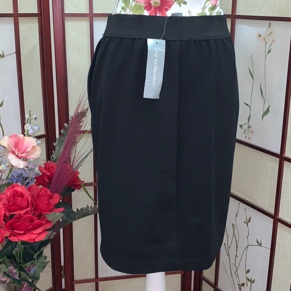 Elegant black skirt with side pockets 🌷 - Picture 4 of 7